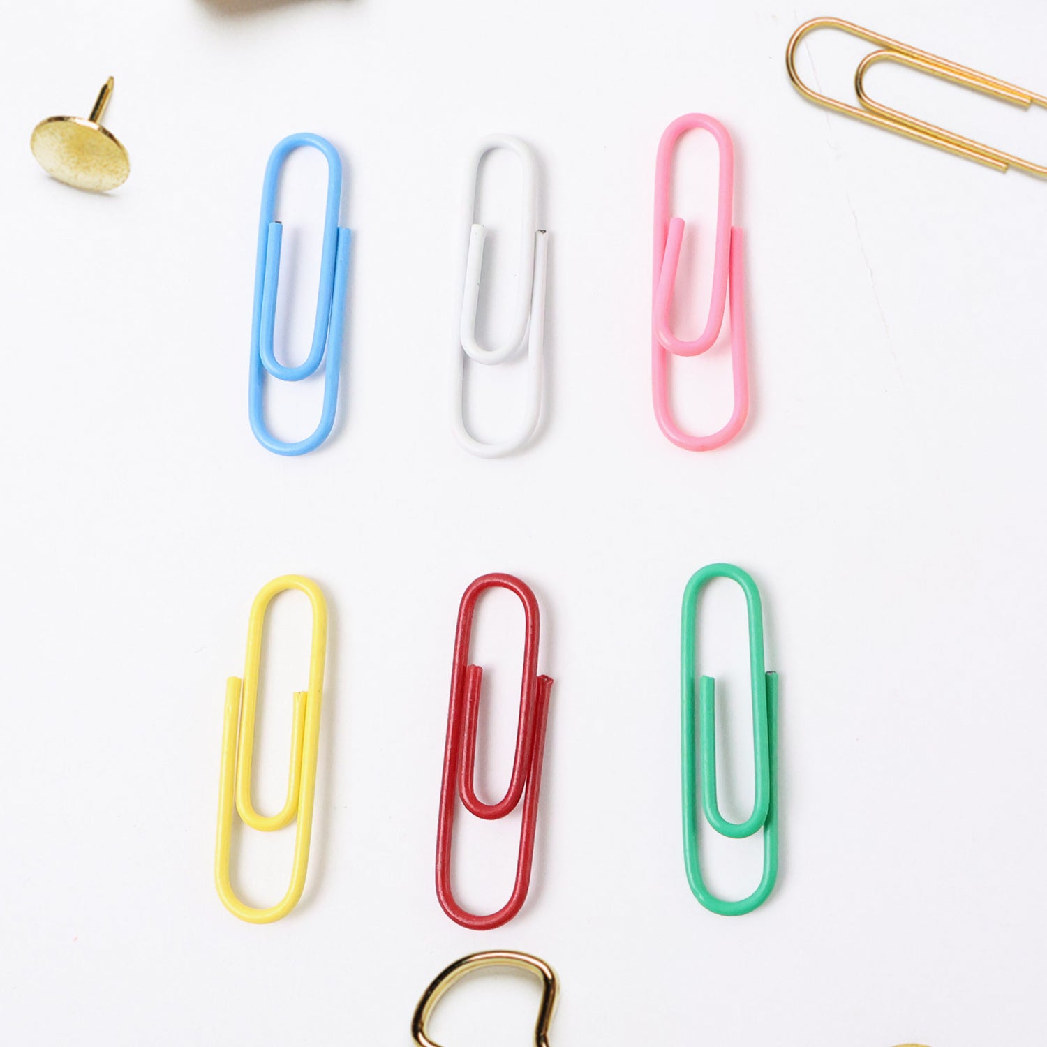 Multicolor Office Paper Clips  Multicolor Office Paper Clips